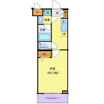 OneLife高島平グロース【★独立洗面・浴室乾燥付！】の物件間取り図