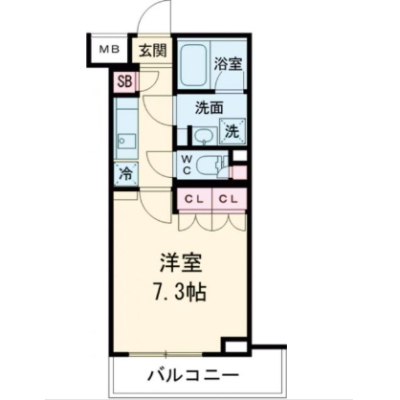 OneLife祖師ヶ谷大蔵WEST【★Wi-Fi無制限・独立洗面・浴室乾燥付】の物件間取り図