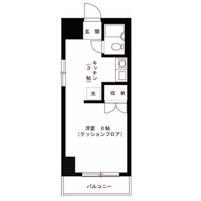  ◤📣清掃費半額キャンペーン✨🤩◢ウィークリーマンション荻窪★新宿駅まで直通で便利・カード決済可能の物件間取り図