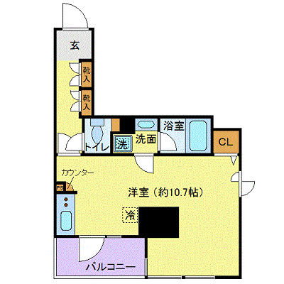 OneLife菱和大森【★大森駅 徒歩5分・オートロック付！】の物件間取り図