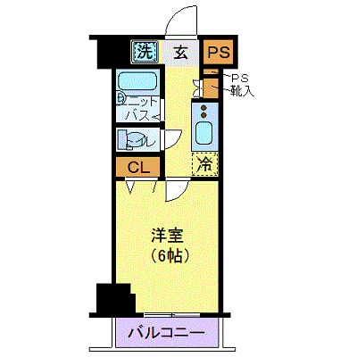 OneLife蒲田1st【★浴室乾燥機・洗浄機能付き便座！】の物件間取り図