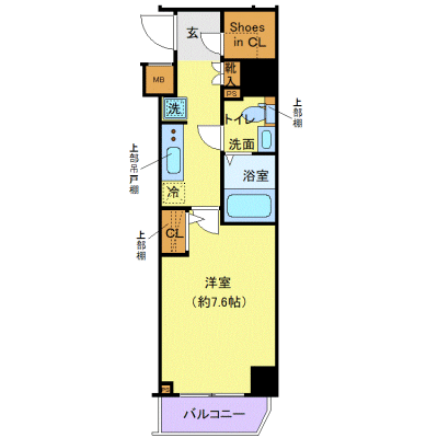 OneLife西巣鴨EAST【★Wi-Fi無制限】の物件間取り図