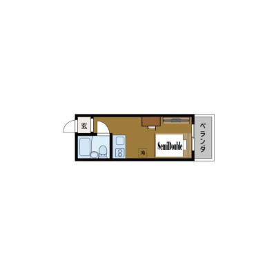 BraTTo塚口メゾン【長期割あり🥰最大120,000円割引】塚口駅まで徒歩8分｜出張・研修・仮住まい歓迎の物件間取り図