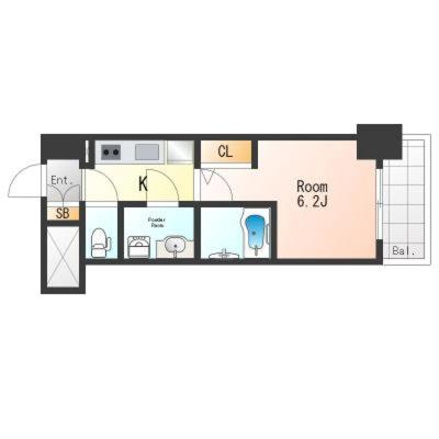 OneLife福島ブレイブSL【Wi-Fi無制限・設備充実】の物件間取り図
