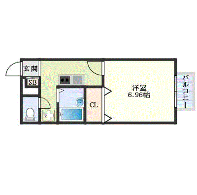 グッドステイ泉佐野駅西プレジール■【ベーシック・設備充実】の物件間取り図