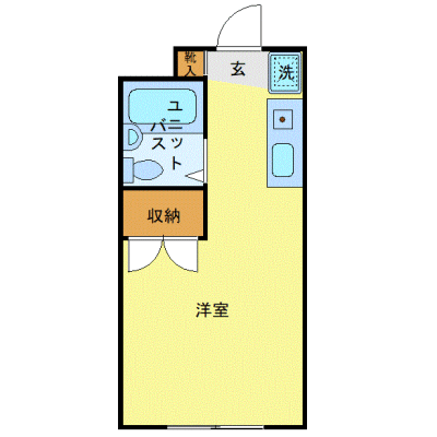 OneLife北戸田コンフォート【★禁煙ルーム】の物件間取り図