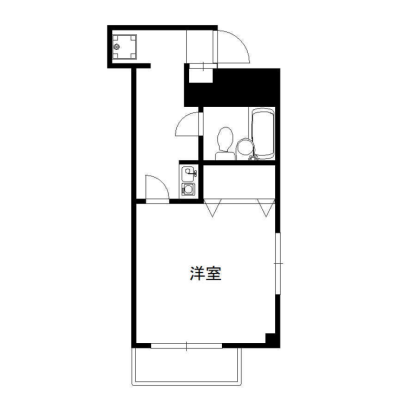【J’sマンスリー溝の口Ⅱ 102】即入居可🌟厚さ20㎝高密度ポケットコイルマットレス使用！最寄り駅徒歩4分・渋谷駅まで20分圏内、乗り換え無し！アクセス良好☆【インターネット無料】の物件間取り図
