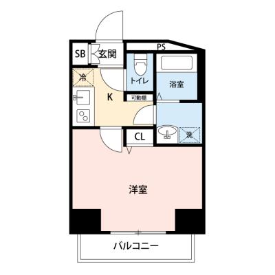 【🎉初期費用オフ｜お得なキャンペーン】【禁煙🚭】マイナビSTAY新宿若松町　1202の物件間取り図