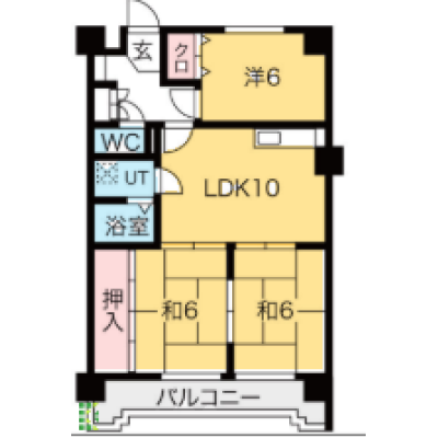🚗トヨタ元町工場すぐ近く✨ネット無料・Wi-Fi完備💻お仕事もプライベートも快適な落ち着いた住環境🌟の物件間取り図