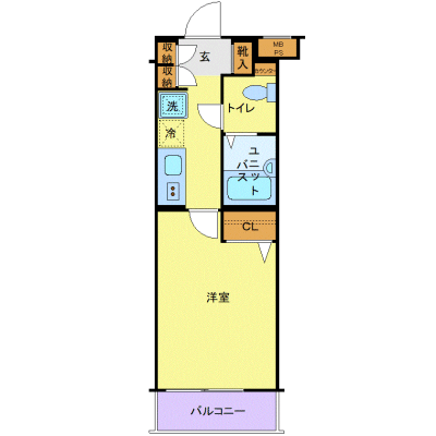 OneLife成増リンクス【★浴室乾燥付】の物件間取り図