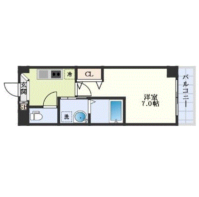 グッドステイ石橋阪大前南エールセカンド★【ハイクラス・設備充実】の物件間取り図