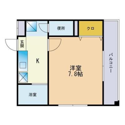 GTNStay 箱崎宮前Ⅰの物件間取り図