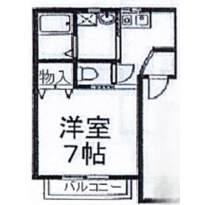 ONLY成田1【🌈WiFi・管理費０円キャンペーン🌈】駐車場込み料金🚃成田空港まで車で15分★JR成田線成田駅⇔成田空港駅12分の物件間取り図