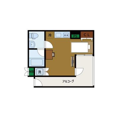 BraTTo蒲田フォルティス【単身者＆女性向け💓】防犯面に配慮した安心の住環境👍池上駅まで徒歩7分！の物件間取り図