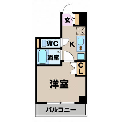 マンスリーリブマックス荻窪グランド■【浴室乾燥付】≪スタンダードシリーズ≫の物件間取り図