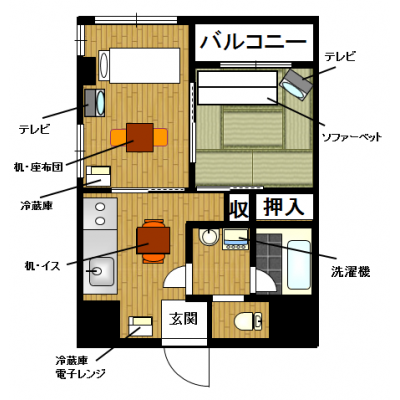 YM上板橋◆◆ネット接続無料◆◆の物件間取り図