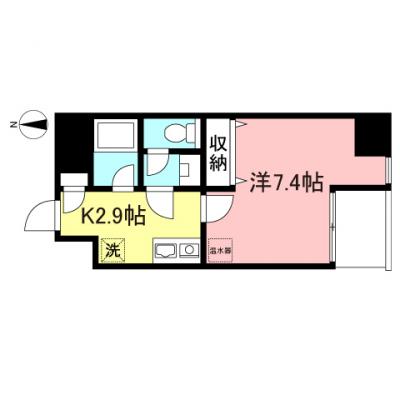 東都マンスリー　オンブラージュ《ネット無料＆生活備品充実》の物件間取り図