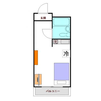 YM高田馬場■□ネット接続無料■□の間取り図