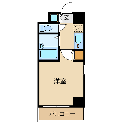 グッドステイ大森駅前■『駅4分・セパレート』【ベーシック】の物件間取り図