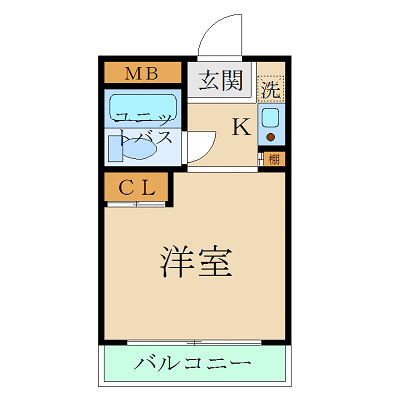 マンスリーリブマックス総武線東船橋ステーションフロント※【駅2分】≪スマートシリーズ≫の物件間取り図