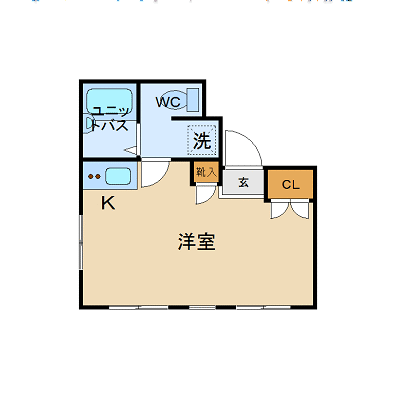 マンスリーリブマックス浅草駅前WEST△『1名入居限定』≪スタンダードシリーズ≫の物件間取り図