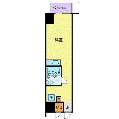 マンスリーリブマックス中目黒東山ステイ■【NET対応】≪スマートシリーズ≫の物件間取り図