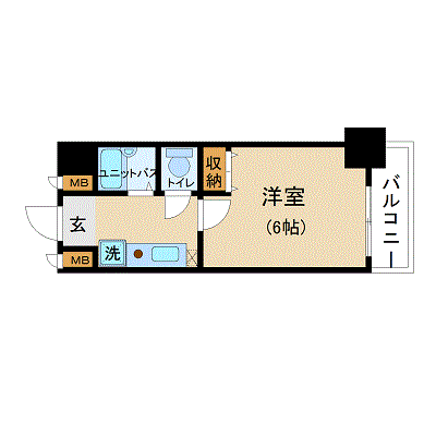 グッドステイ赤羽橋・東京タワー■【ベーシック】の物件間取り図