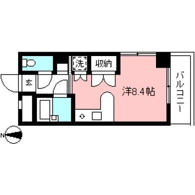 東都マンスリー　調布アパートメンツ《ネット無料・生活備品充実》の物件間取り図