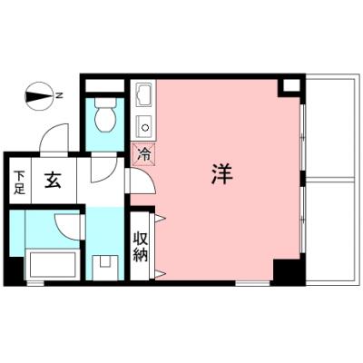 Tohto　Monthly　品川　【２名入居可！Wifi無料！】の物件間取り図