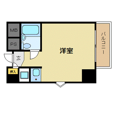 マンスリーリブマックス神戸西元町■【NET対応】≪スマートシリーズ≫の物件間取り図