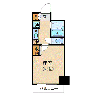 マンスリーリブマックス船橋駅前ステイ□『駅徒歩2分』【浴室乾燥付】≪スタンダードシリーズ≫の物件間取り図