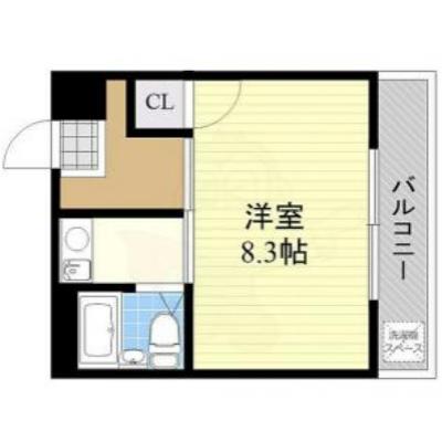 ワールドマンスリー西中島駅前★南方駅から約100mの好立地！！の物件間取り図