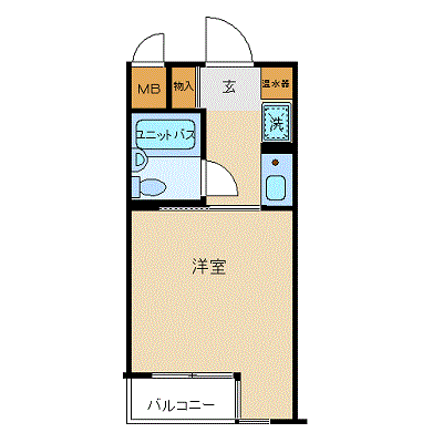 マンスリーリブマックス戸塚サウスステイ☆【UBタイプ】≪スマートシリーズ≫の物件間取り図