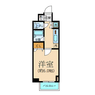 グッドステイ新橋御成門東京タワーフロント▲《駅3分》【ベーシック・浴室乾燥・洗浄便座・2口ガス】の物件間取り図