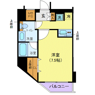 グッドステイ日比谷線入谷駅前■『28平米・独立洗面・浴室乾燥付』【ハイクラス】の物件間取り図