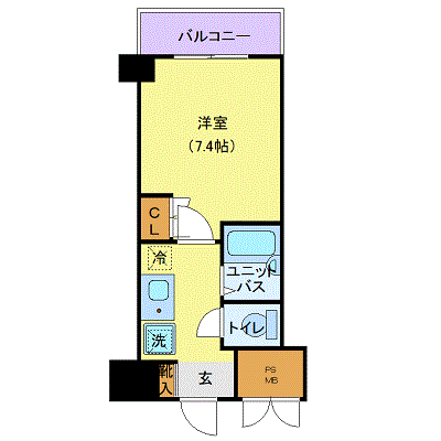 グッドステイ東中野北・中井■【ベーシック】の物件間取り図