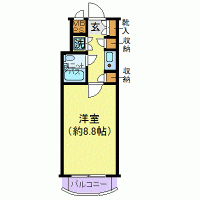 マンスリーリブマックス山手線駒込■【NET対応】≪スマートシリーズ≫の物件間取り図