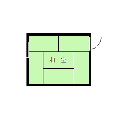 ≪ホテルタイプ≫マンスリーリブマックス甲府『ペット可』【和室】の物件間取り図