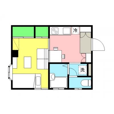 アップルマンスリー東大宮の物件間取り図