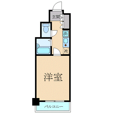 グッドステイ日本橋三越前●【ベーシック】の間取り図