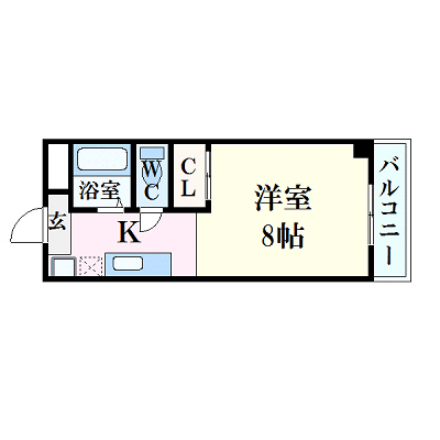 グッドステイ岡山駅東パルティール▽【ベーシック・NET対応】の物件間取り図