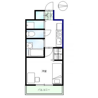 ∞コンシェル大手町１∞の物件間取り図