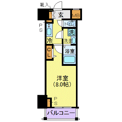 マンスリーリブマックス東向島■『25平米』【独立洗面・駅徒歩3分】≪エクセレントシリーズ≫の物件間取り図