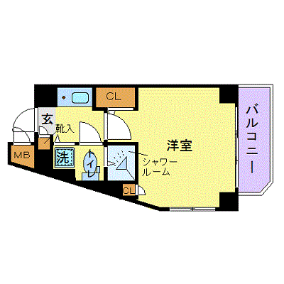 マンスリーリブマックス荻窪駅前フェニックス■【NET対応】≪スマートシリーズ≫の間取り図