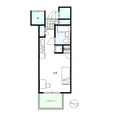 ∞コンシェル渋谷３の物件間取り図