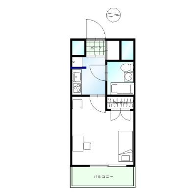 ∞コンシェル新宿御苑前２の物件間取り図