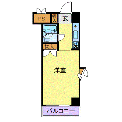 マンスリーリブマックス八王子SC※【UBタイプ】≪スマートシリーズ≫の物件間取り図