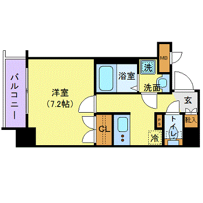 グッドステイ田町３◎【ハイクラス】の物件間取り図