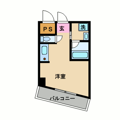 グッドステイ小倉駅ＥＡＳＴ※【ベーシック・NET対応・独立洗面台】の物件間取り図