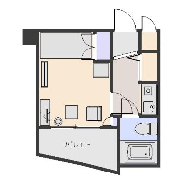 夜も安心！明るいエントランス・オートロック【ダイナコート博多＠E】の物件間取り図